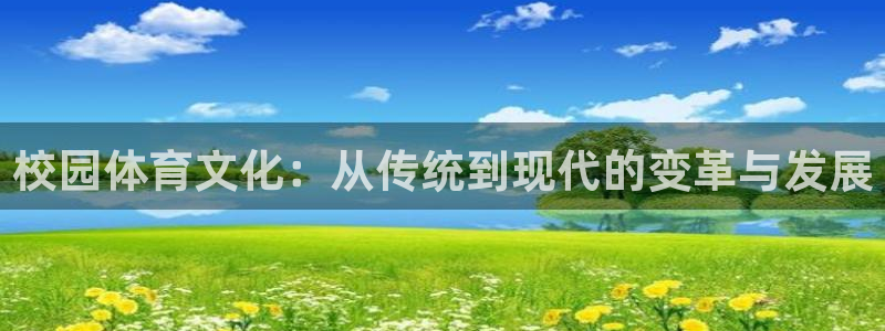杏悦2注代理：校园体育文化：从传统到现代的变革与发展